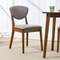 Best Choice Products 2-Piece Mid-Century Modern Wood & Upholstered Dining Chair Set